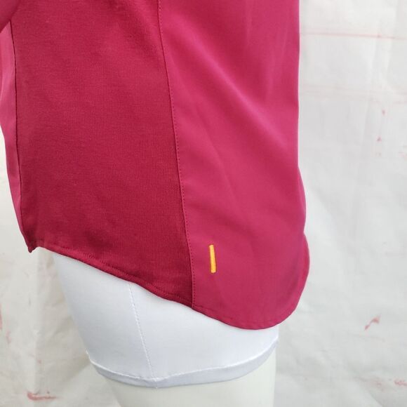 3/$25 Lucy XS button up soft raspberry magenta - Picture 4 of 7
